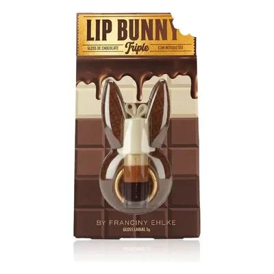 Gloss Labial Lip Bunny Triple - Fran By Franciny Ehlke Marrom