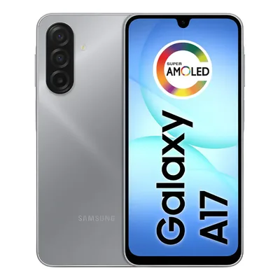 Celular Samsung Galaxy A17 Com Ia, 256gb, 8gb Ram, Câm De 50mp, Tela De 6.7 , Nfc, Ip54 - Cinza