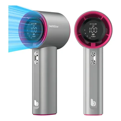 Ventilador Portátil De Alta Velocidade16000prm Usbrecarregar Cor Cinza-escuro GFS001 Bettdow
