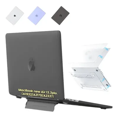 Capa Fosca Para Macbook Air 13.3 M1 Anti-digital Com Suporte