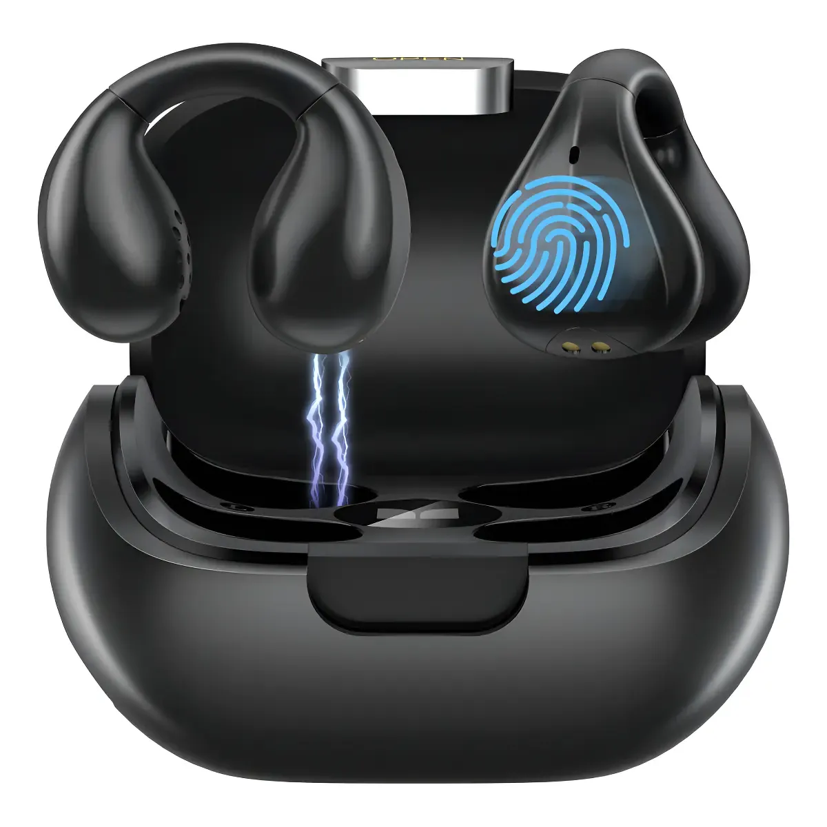 Fone de Ouvido Monster E22 Clip-ear Bluetooth 5.3 com Case de Carregamento