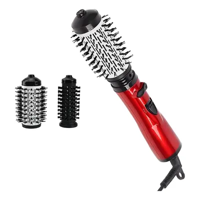 Escova Rotativa Secadora 2 Em 1 1000w Cerâmica Vermelho 127v