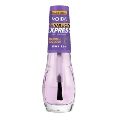 Nail Bond Express - Base Cola Unha Mohda Fixação Imediata