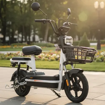 Bicicleta Elétrica Scooter 500w Bateria Removível 48v 15ah cor preto Bikelete Smart MT2