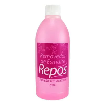 Removedor Esmalte Repós 500ml Sem Acetona Fórmula Segura