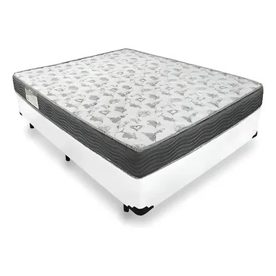 Box Viúva Colchão Espuma D33 Ortobom Branco 128x188cm Antiácaro