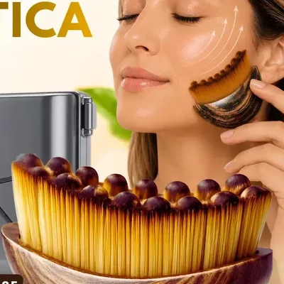 Escova Facial de Drenagem Linfática Massageadora Skincare Modeladora Reduz Inchaço Contorno do Rosto Definido Efeito Lifting Massageador Relaxamento da pele Gua Sha com Cerdas Ultrafinas Bem Estar