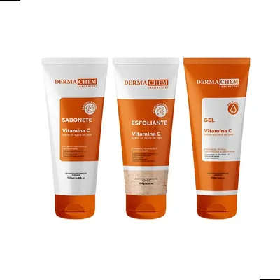 Kit 3 Skin Care Melasma Clear Clareador Dermachem