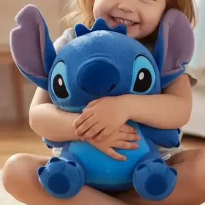 Stitch Lilo Stitch Rosa E Azul Pelucia