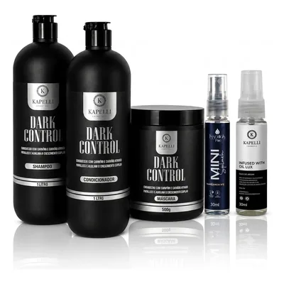Crescimento Capilar 5x1 Shampoo Condicionador Óleo Máscara