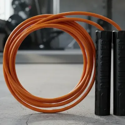 Corda De Pular Velocidade Speed Rope 3 Metros Ajustável Pro