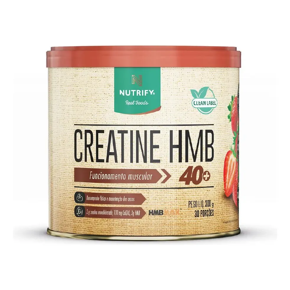 Creatine HMB Morango - Nutrify 300g