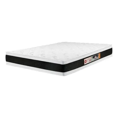 Colchão Queen Castor Black e White Air Double Face D45 158x198x27