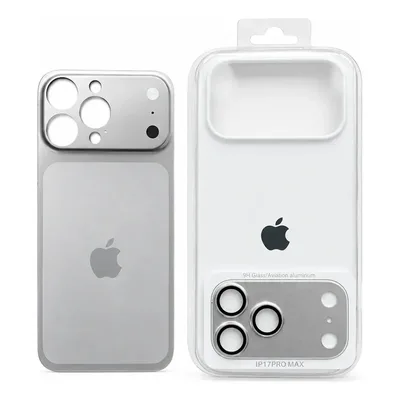 Capa E Películas Transforma iPhone 13 Pro Max Em 17 Pro Max Branco iPhone 13 Pro Max