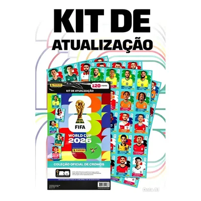 Panini Copa Do Mundo 2026 Kit De Atualização Neymar Kit Atualização Copa Do Mundo 2026