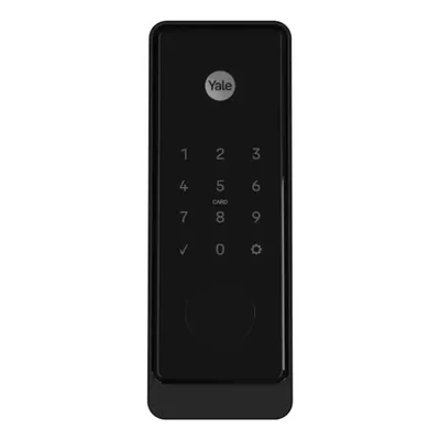 Fechadura Digital Yale Gemini Mini Biométrica com App e Senha, para Porta de Madeira ou Metal