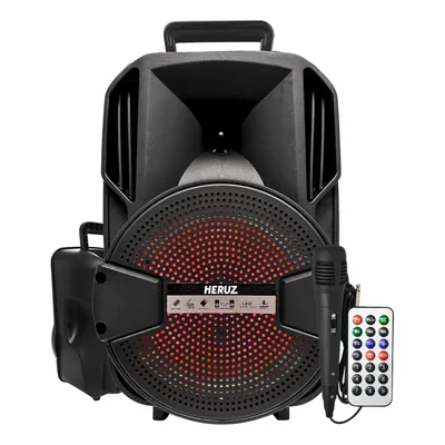 Caixa De Som Bluetooth 1000w Pmpo Grande Potencia Microfone P10 10w-saida Usb Pendrive