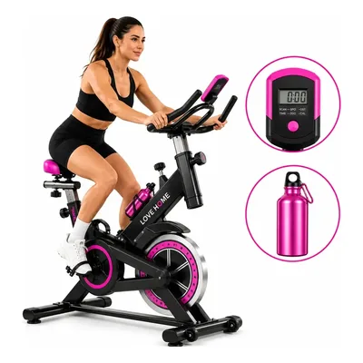 Bicicleta Ergométrica Inércia 6kg Spinning Profissional Indoor Ajustável Treino Casa