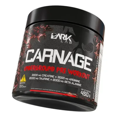 Pre Treino Carnage Uva 450g com Creatina Dark Lab