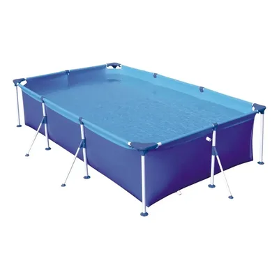 Piscina Retangular Estrutural Premium Pvc 3700 Litros - Mor