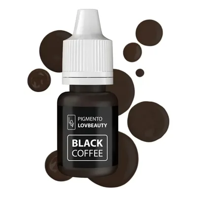 Pigmento para Micropigmentação LovBeauty Black Coffee 5ml