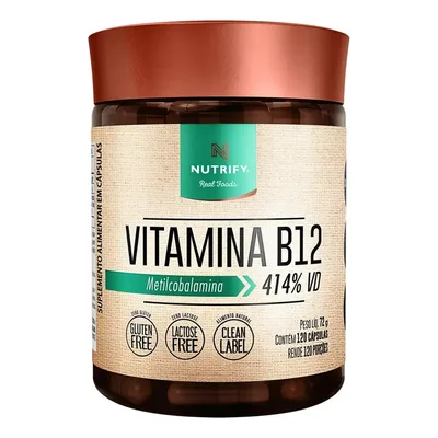 Vitamina B12 - Nutrify 120 Cápsulas