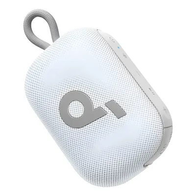Soundcore da Anker Select 4 Go Caixa de som Bluetooth portátil, 20 h de reprodução, IP67 à prova d’água e poeira, flutuante, som potente, Ideal para ambientes internos e externos, passeios - Branco