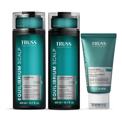 Kit Truss Equilibrium Scalp Home Care Trio (3 Produtos)