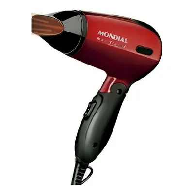 Secador Maxis Travel Mondial Vermelho/Preto 1200W Bivolt SC-10