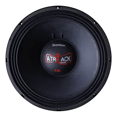 Woofer Atrack Bass 3.8k 15pol 1900 W Rms 4ohms Bomber Branco