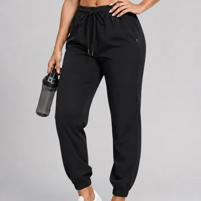 Calça Jogger Tactel Soltinha Moda Fitness Joggings Esportiva