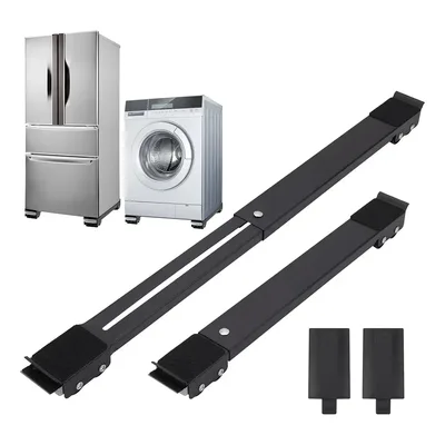 Base Suporte Com Rodinhas Ajustável Maquina Lavar, Geladeira