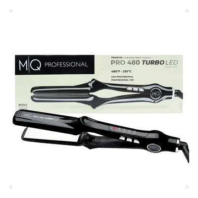 Prancha Mq Pro 480 Turbo Led Titanium