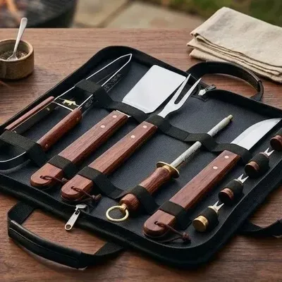 360 Kit Churrasco Conjunto Talhes Para Churrasco