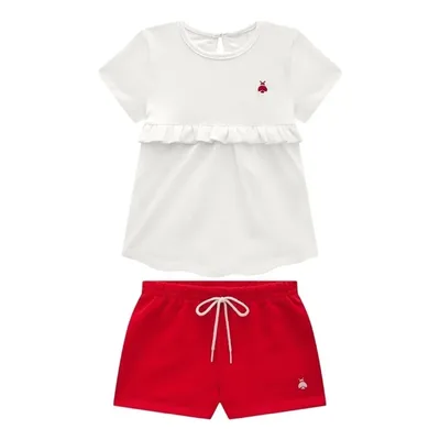 Conjunto Infantil Bata Cotton E Short Moletinho Somnii