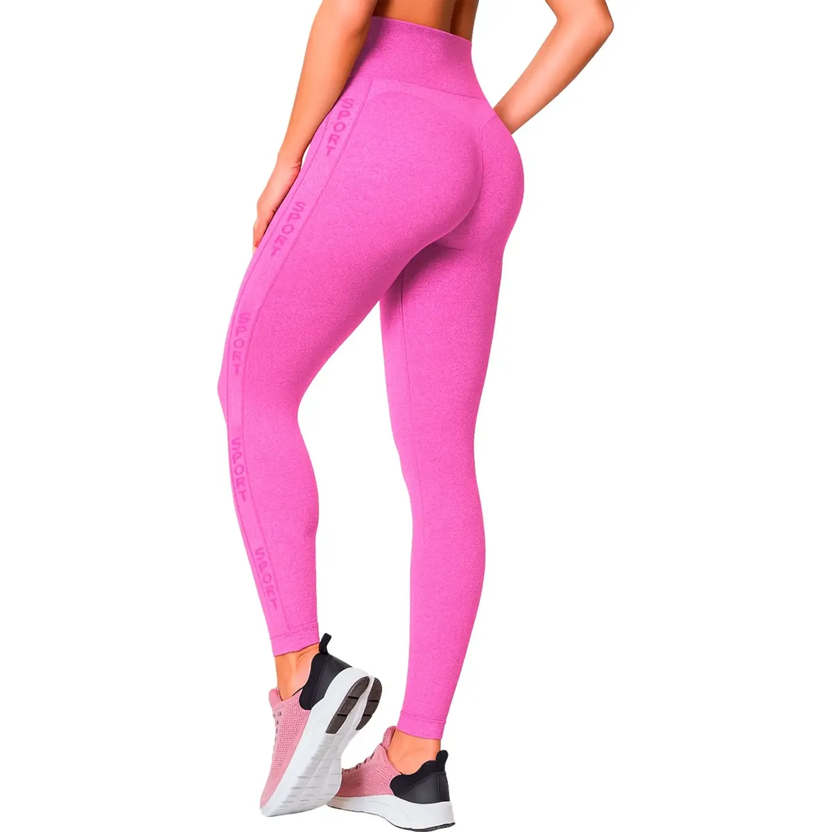 Calça Legging Selene Fitness Academia Sem Costura Esportiva
