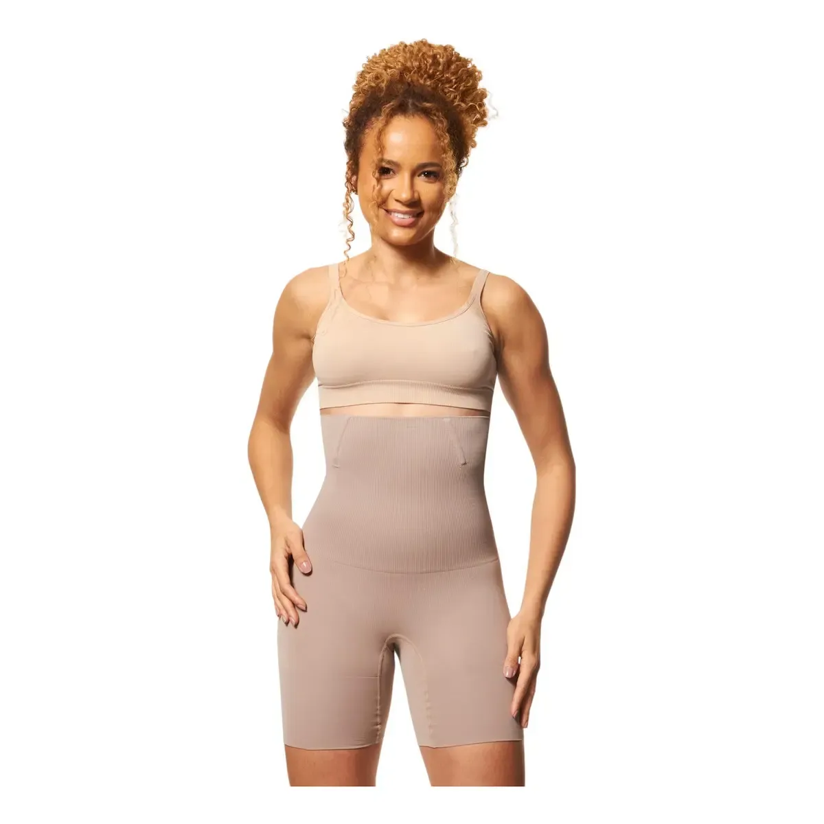Short Modelador Control Skin Blush Plié Tamanho M