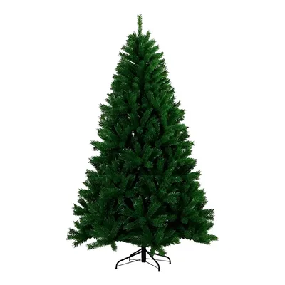 Árvore de Natal Verde Premium 180 cm com 1860 Galhos Cheios e Pé de Ferro Atelier Enovelada