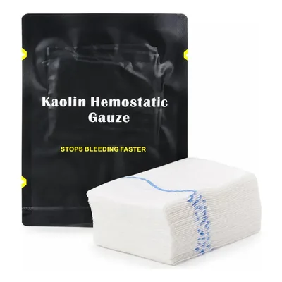 Gaze Hemostática De Atadura Gauze Combat Kaolin