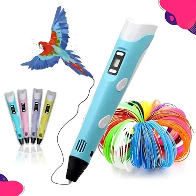 Caneta 3d Impressora Profissional + Refil Filamento + Usb