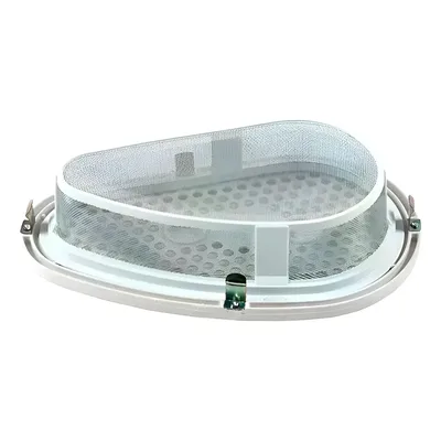 Tampa Filtro Fiapos Para Secadora Brastemp Ative 326043145 Cor Branco