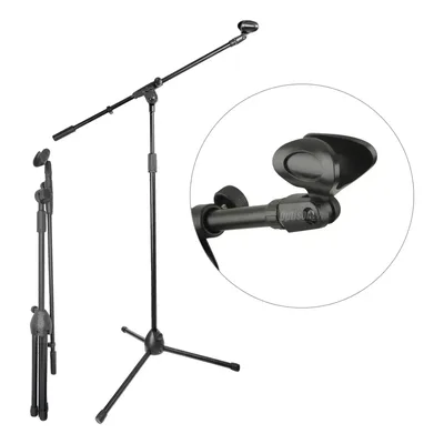 Pedestal Girafa Profissional Klx Suporte Para Microfone Preto