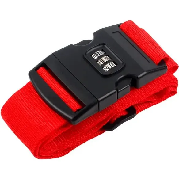 Kit 02 Cintas De Proteção Mala De Viagem C/segredo/codigo
