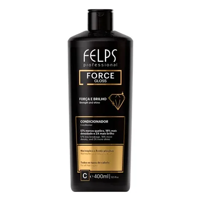 Condicionador Force Gloss Felps Professional - 400ml