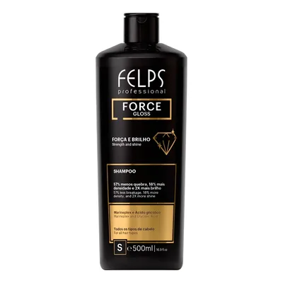 Shampoo Force Gloss Felps Professional - 500ml