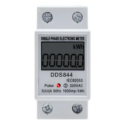 Medidor De Energia Elétrica Consumo Monofásico Digital 220v 127/220v