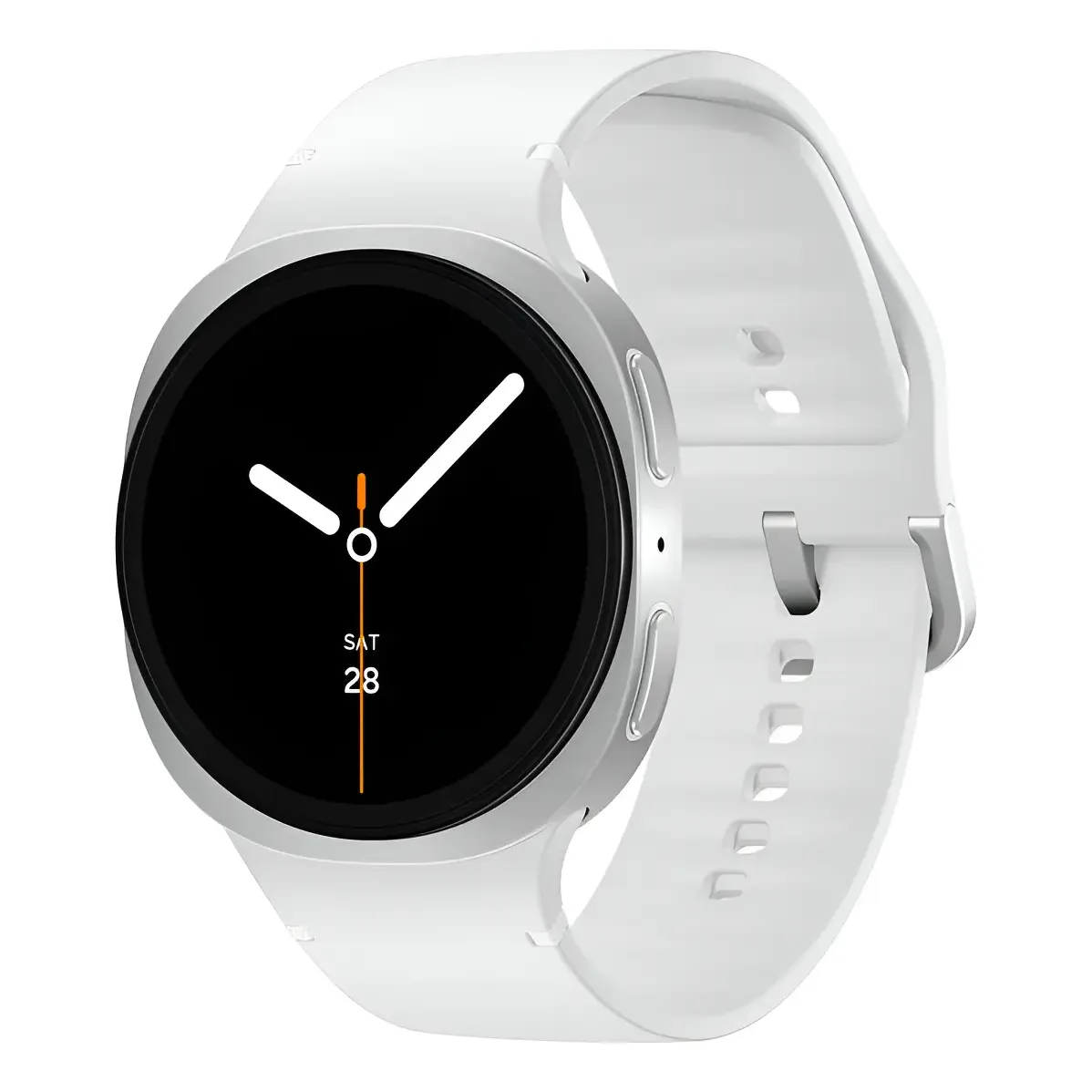 Samsung Galaxy Watch8 Smartwatch 40mm Lte, Galaxy Ai Caixa Prata Pulseira Prata Bisel Prata
