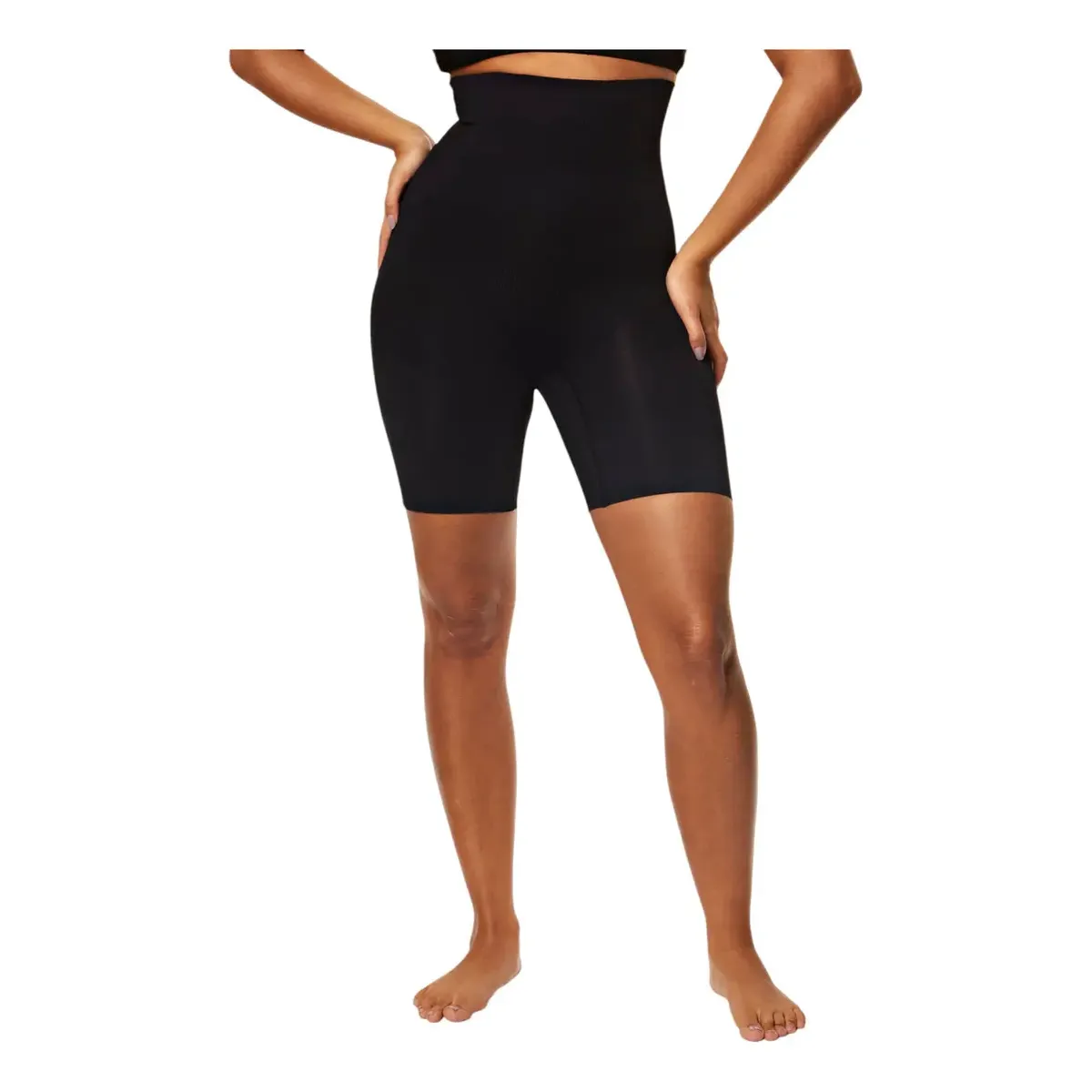 Short Modelador Control Skin Cintura Alta Preto Plié Tamanho G