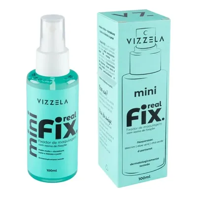 Mini Fixador Bruma Maquiagem Real Fix Spray Alta Duração Incolor
