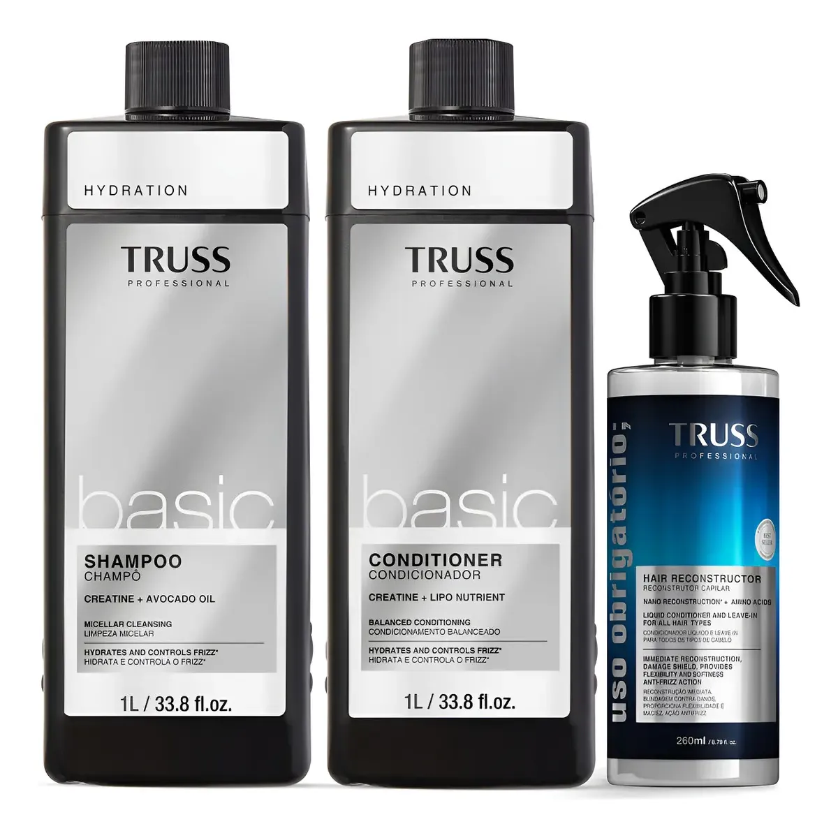 Kit Truss Basic Uso Obrigatório Salon (3 Produtos)